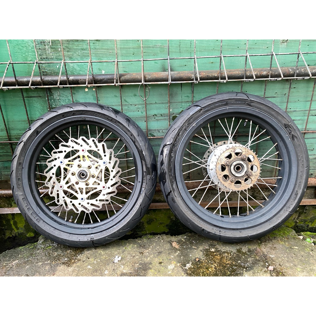 velg set ring 17x250 17x300 pnp tiger revo plus ban