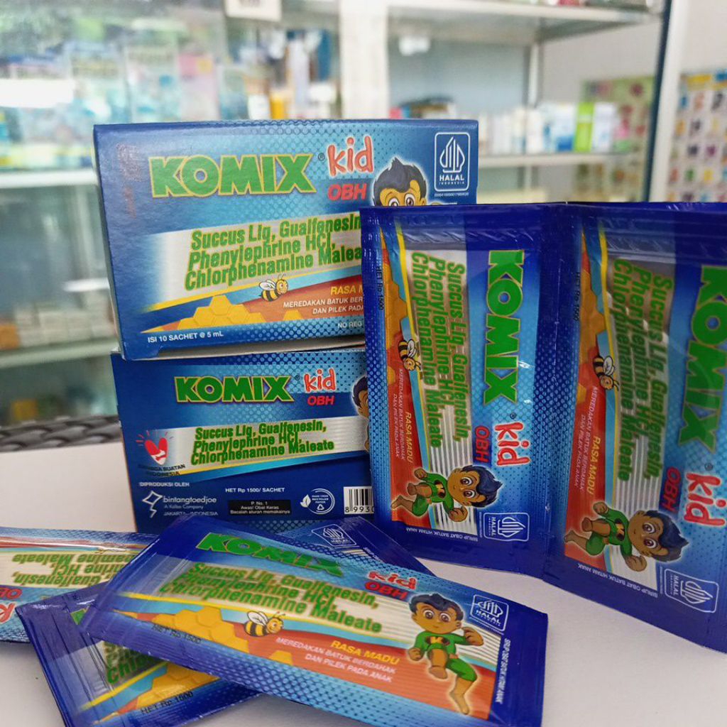Komix kid | komix anak | obat batuk anak