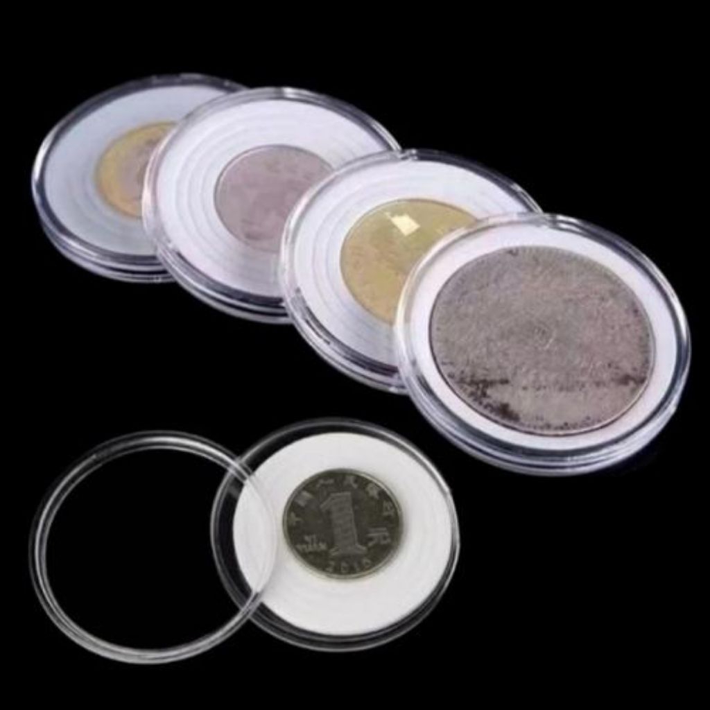 Pelindung Koin Kapsul koin untuk koleksi koin