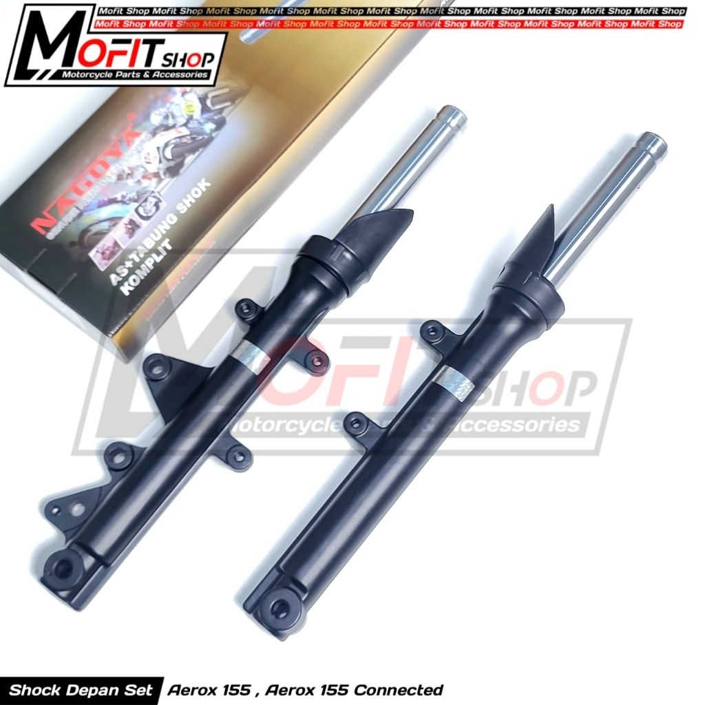 Shock Depan Set Aerox 155 , Aerox 155 Connected Merk NAGOYA