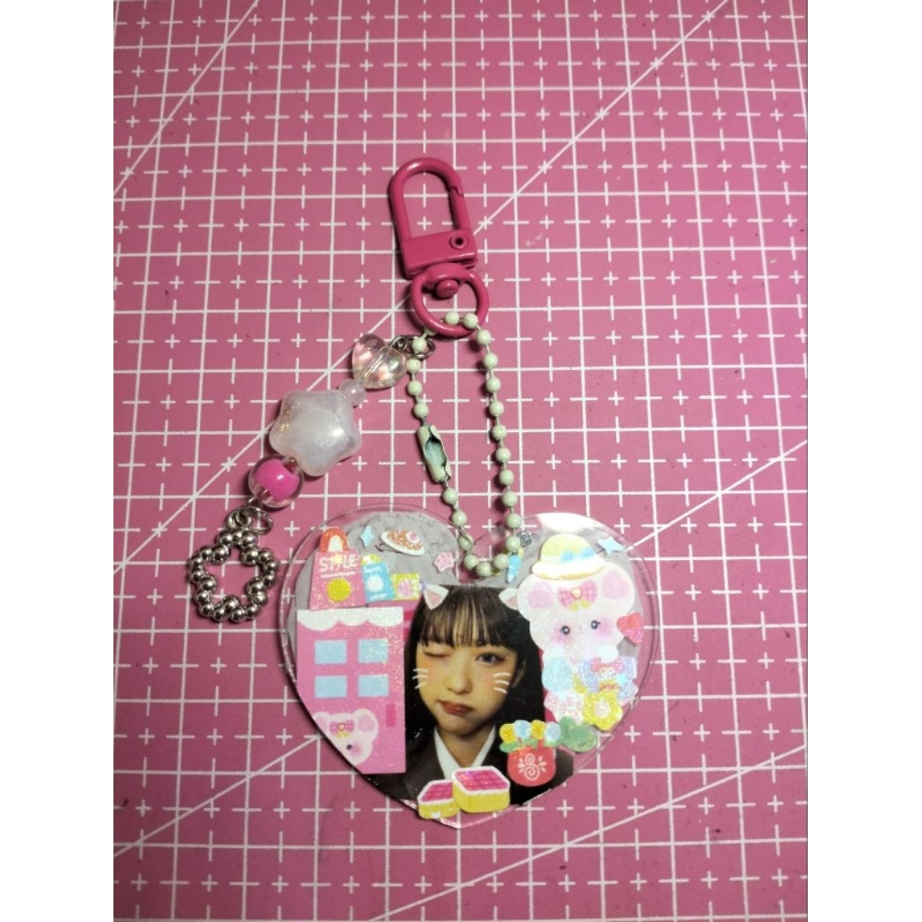 Keychain new jeans Haerin deco