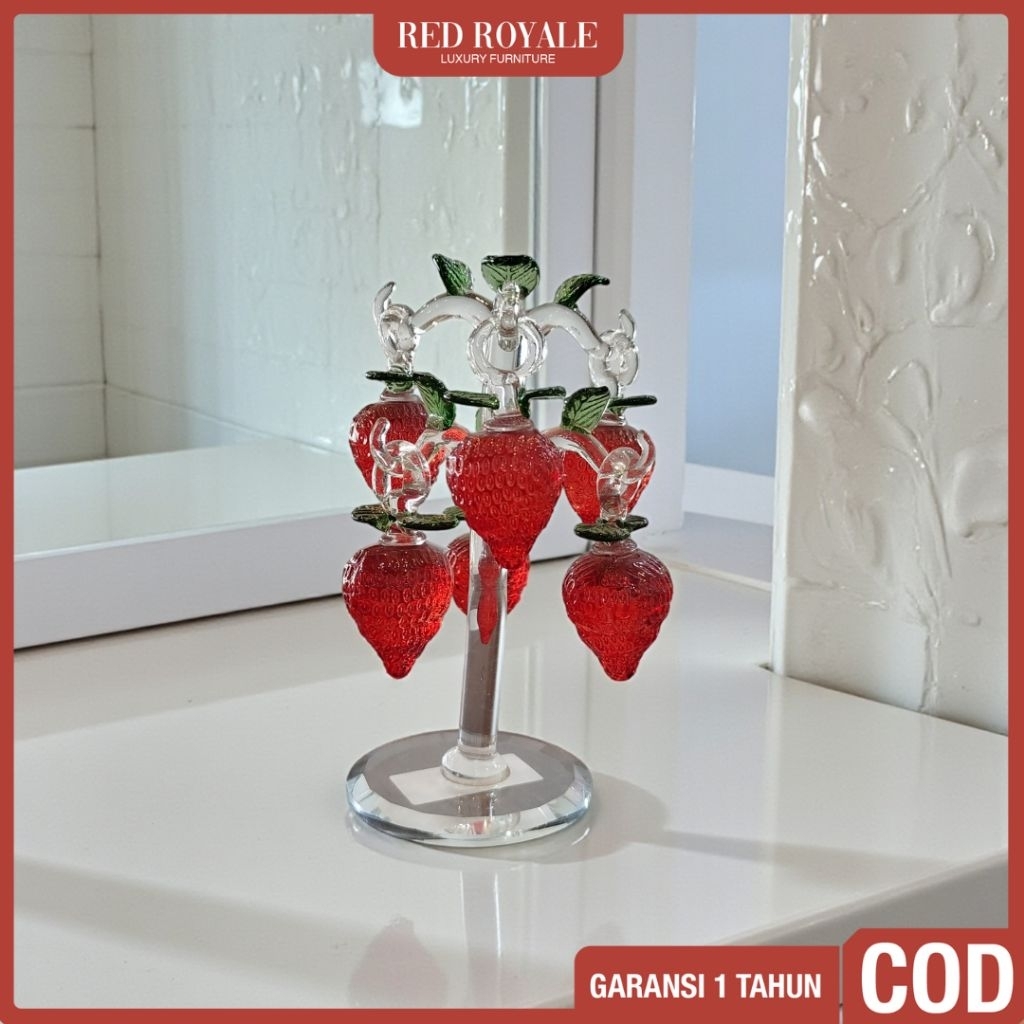 pohon kristal dekorasi hiasan ruang tamu