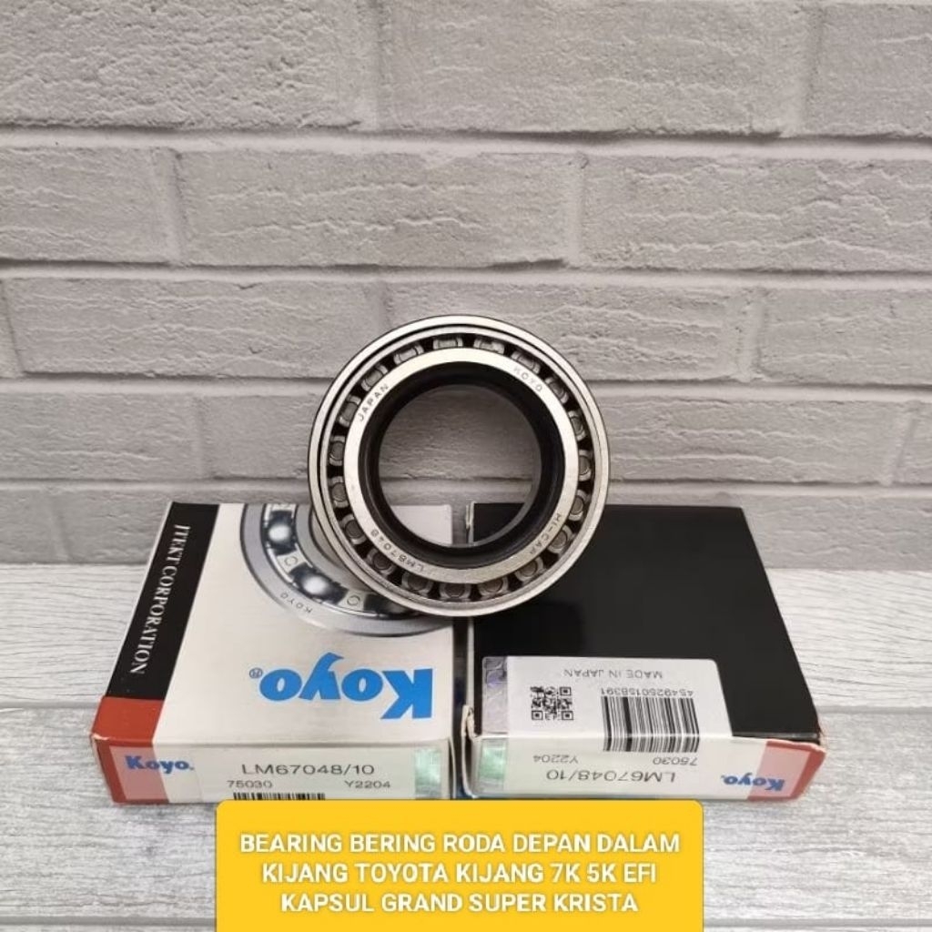 BEARING BERING RODA DEPAN DALAM KIJANG TOYOTA KIJANG 7K 5K EFI KAPSUL GRAND SUPER KRISTA