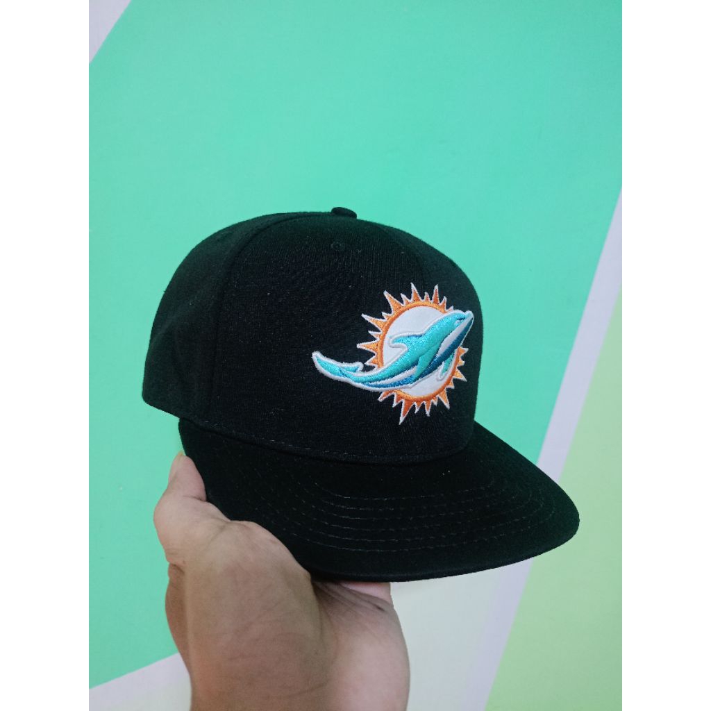 Topi Snapback Miami Dolphins