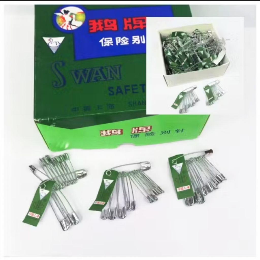 ( 72 lusin) Peniti SWAN Asli Original/ Peniti SWAN Renteng /Peniti SWAN hijab