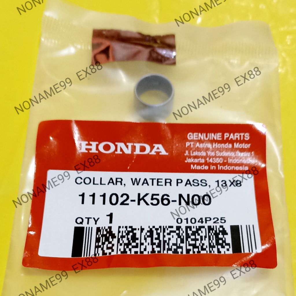 COLLAR BOS BOSH WATER PASS BAK KOPLING SONIC / CB150R / CBR 150 / SUPRA GTR ORIGINAL AHM ASLI 11102-
