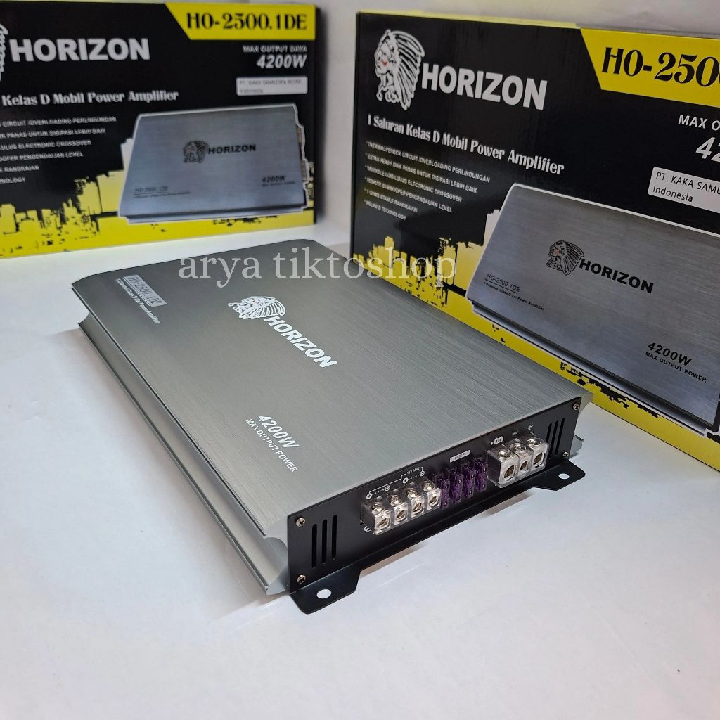 POWER MONOBLOK CLASS D POWER AMPLIFIER HORIZON TENAGA SUPERBADAK