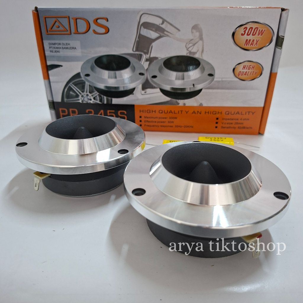 TWEETER DOME ADS PP 345 4"TITANIUM SUPER BULLET TWEETER
