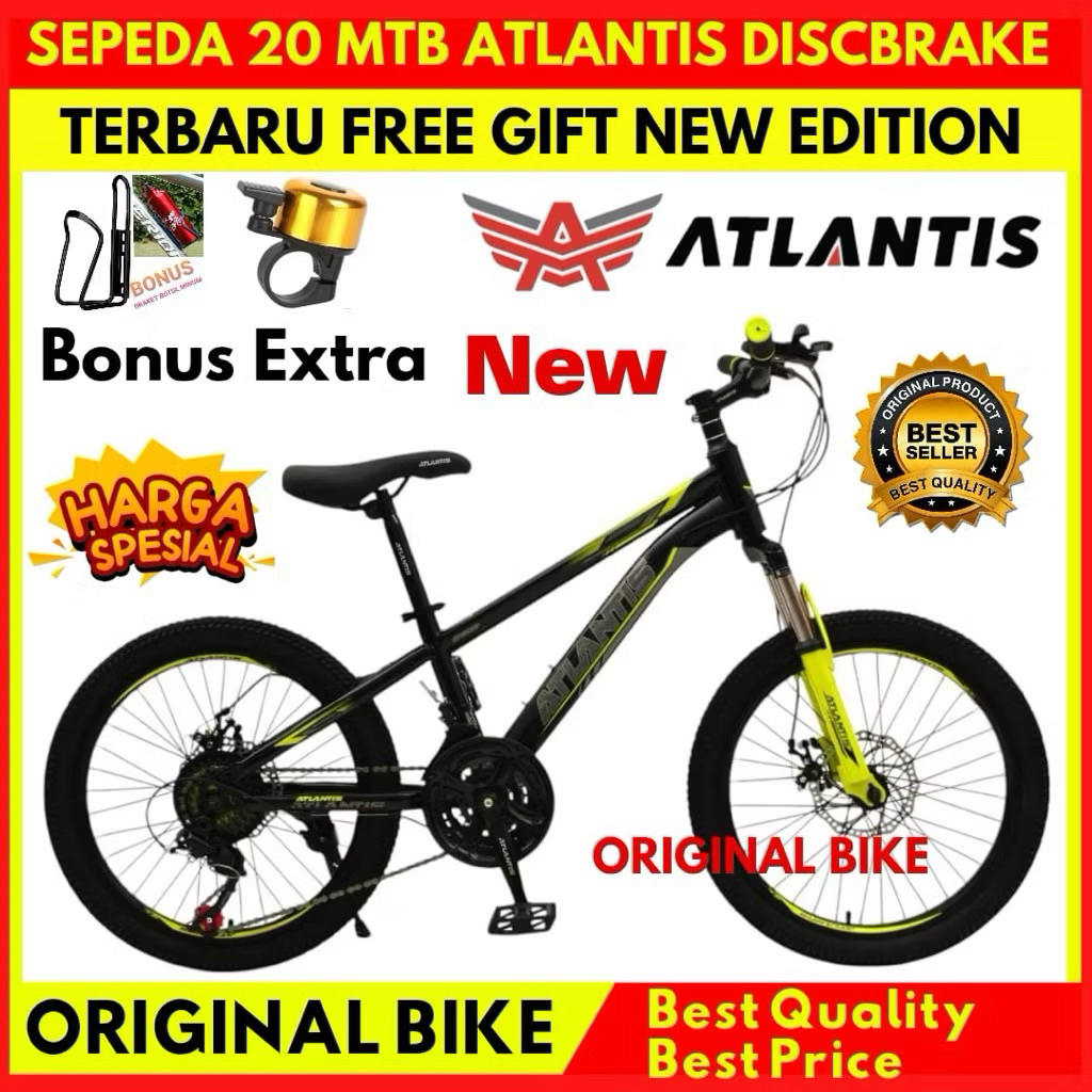 Sepeda Gunung 20 MTB Atlantis 69 New M341