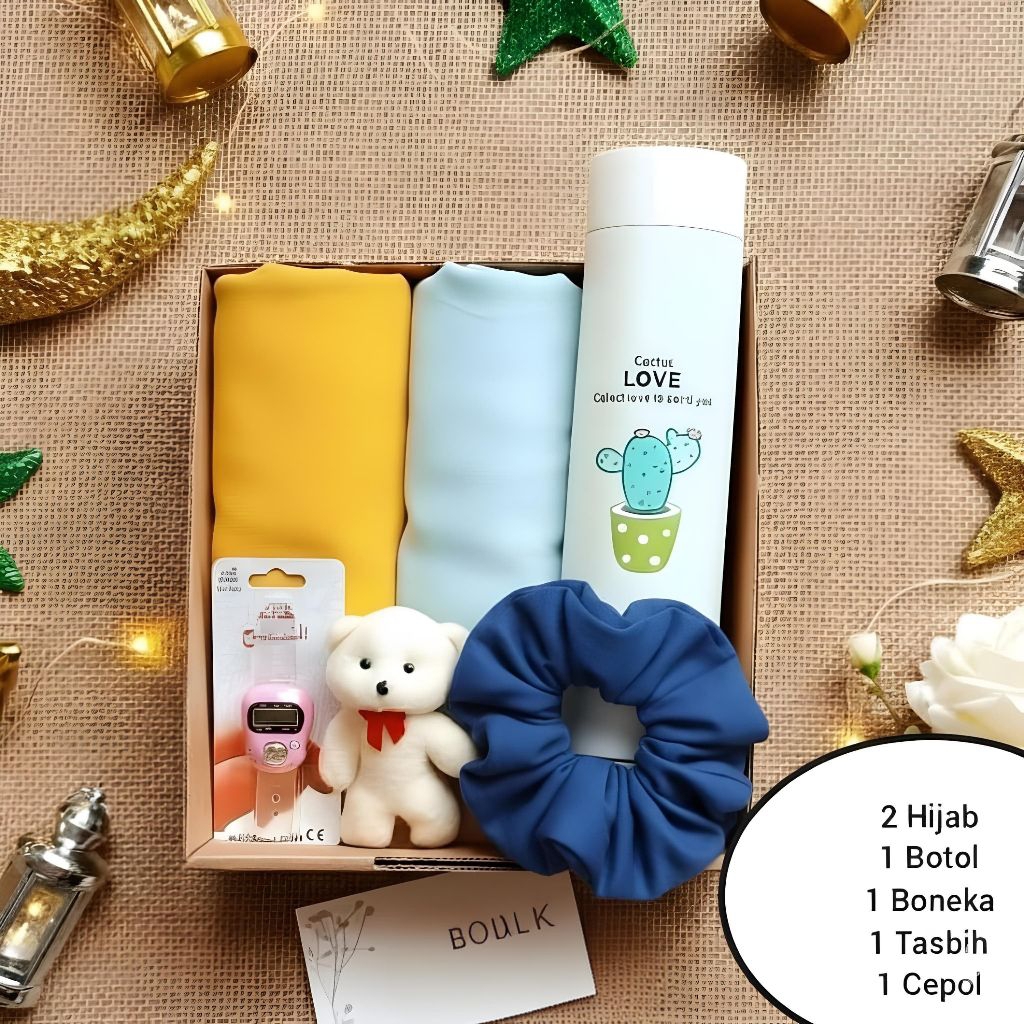 Gift Box Hampers Hijab Kado Ulang Tahun Wanita Hampers Kado Lebaran