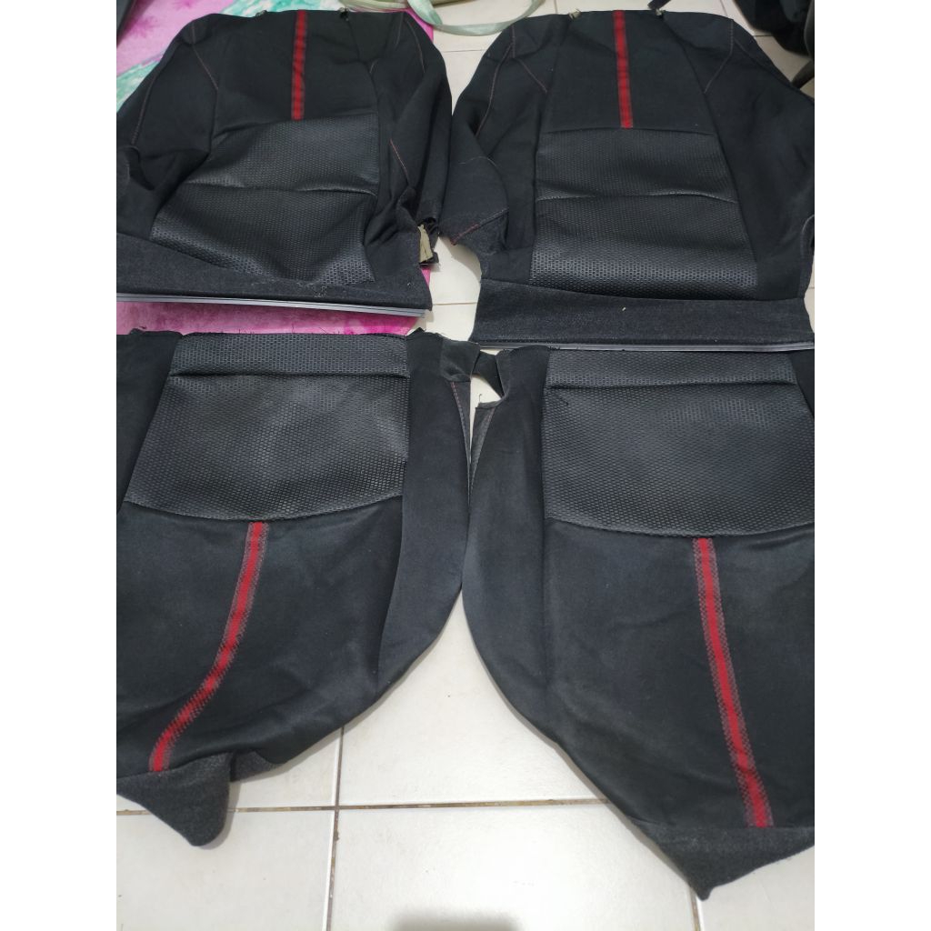 Sarung jok MAZDA 2 ORIGINAL kain bludru cover jok
