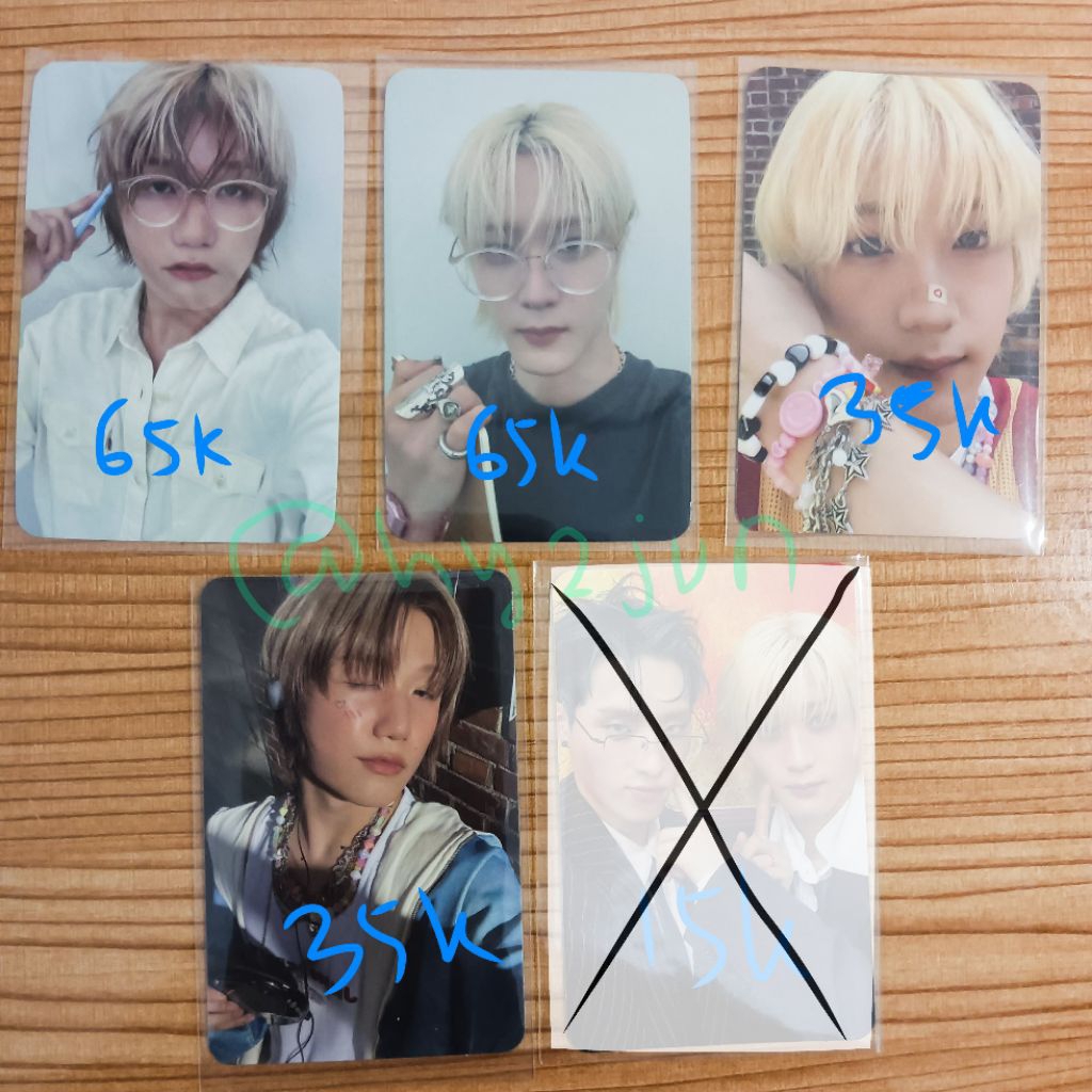 Photocard pc official P1harmony Soul Jongseob Keeho