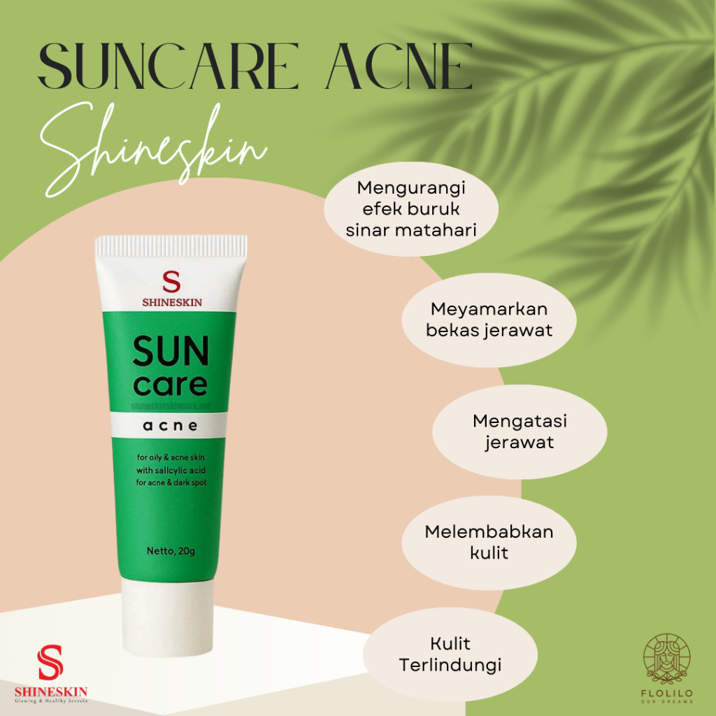 SHINESKIN SUNCARE ACNE/SHINESKIN ORI/SUNCARE/DAY CREAM/CREAM SIANG