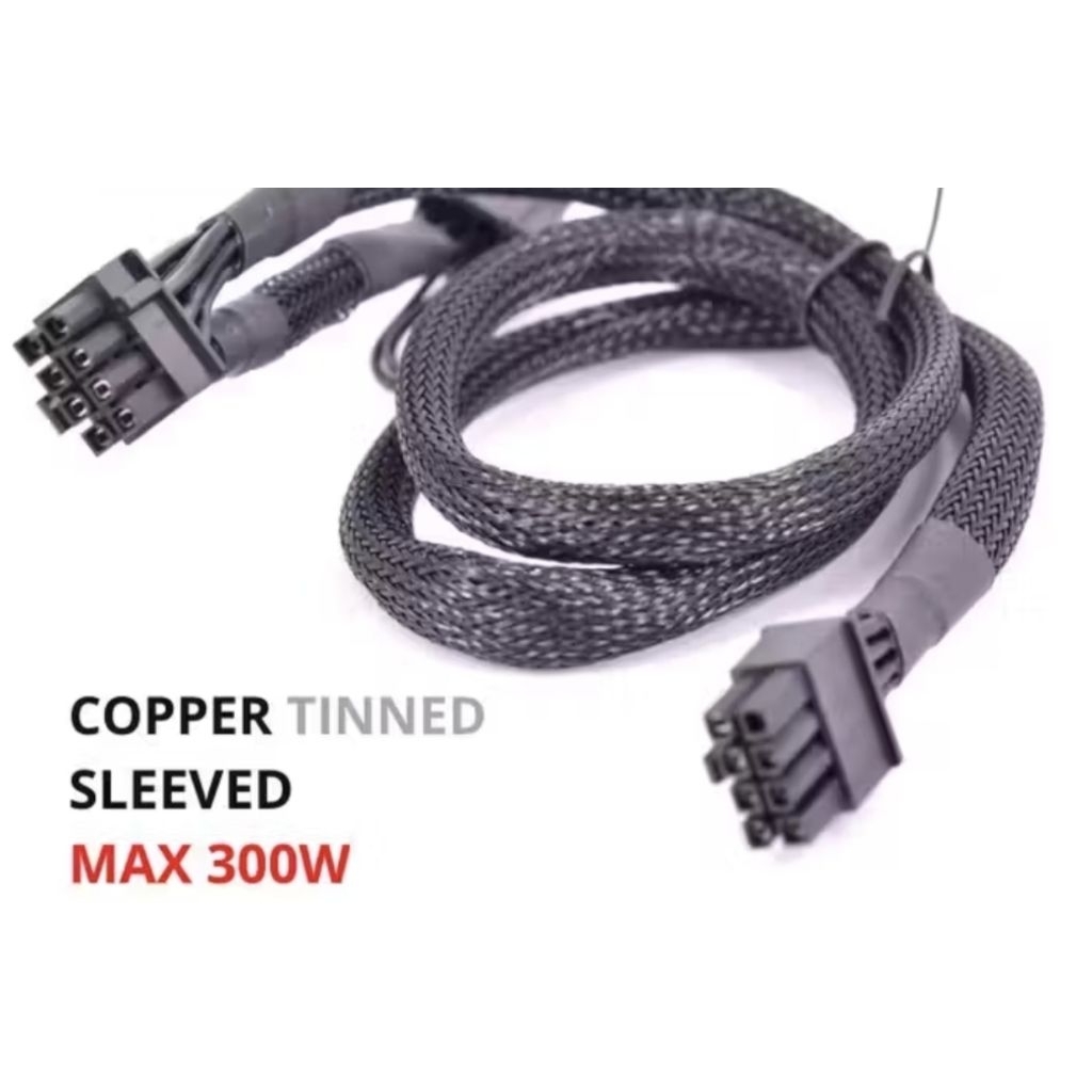 Kabel Modular VGA PCIe Sleeved utk PSU Modular-2x PCIE 6+2pin