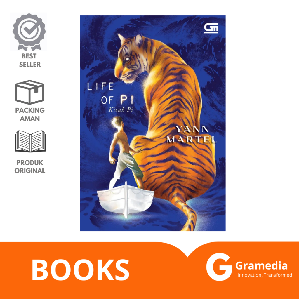 Gramedia Lampung - Kisah Pi (Life of Pi)