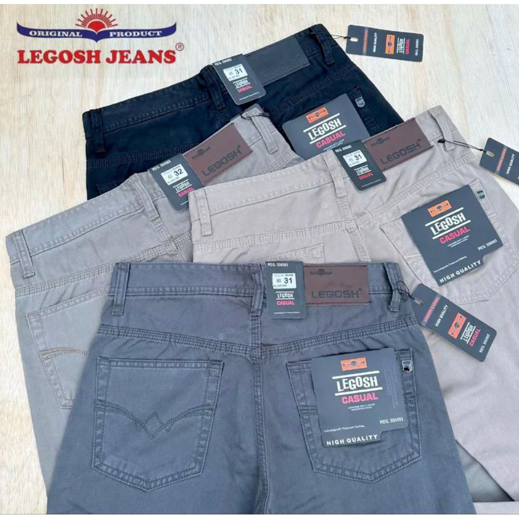 LEGOSH JEANS ORIGINAL ( KANVAS SWEDING & SOFT JEANS)