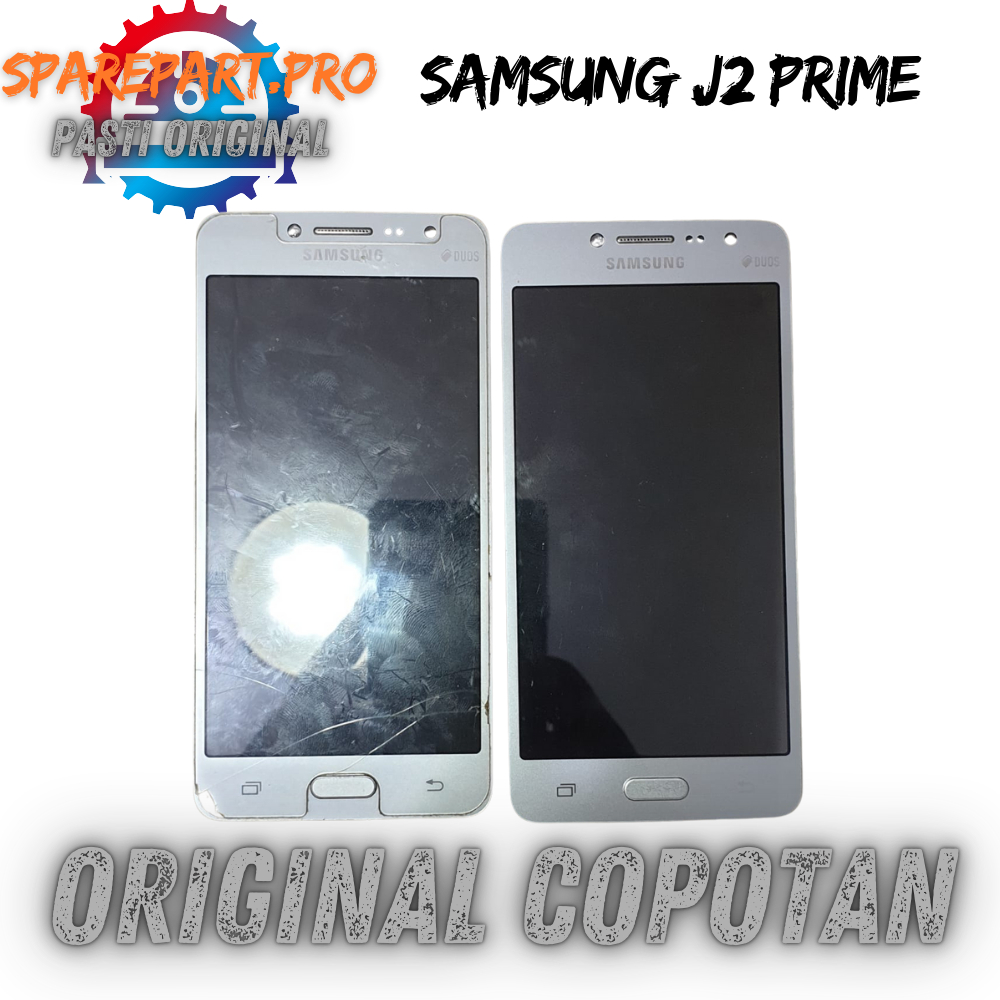 LCD + FRAME / MESIN / SAMSUNG J2 PRIME  ORIGINAL COPOTAN NORMAL TESTED