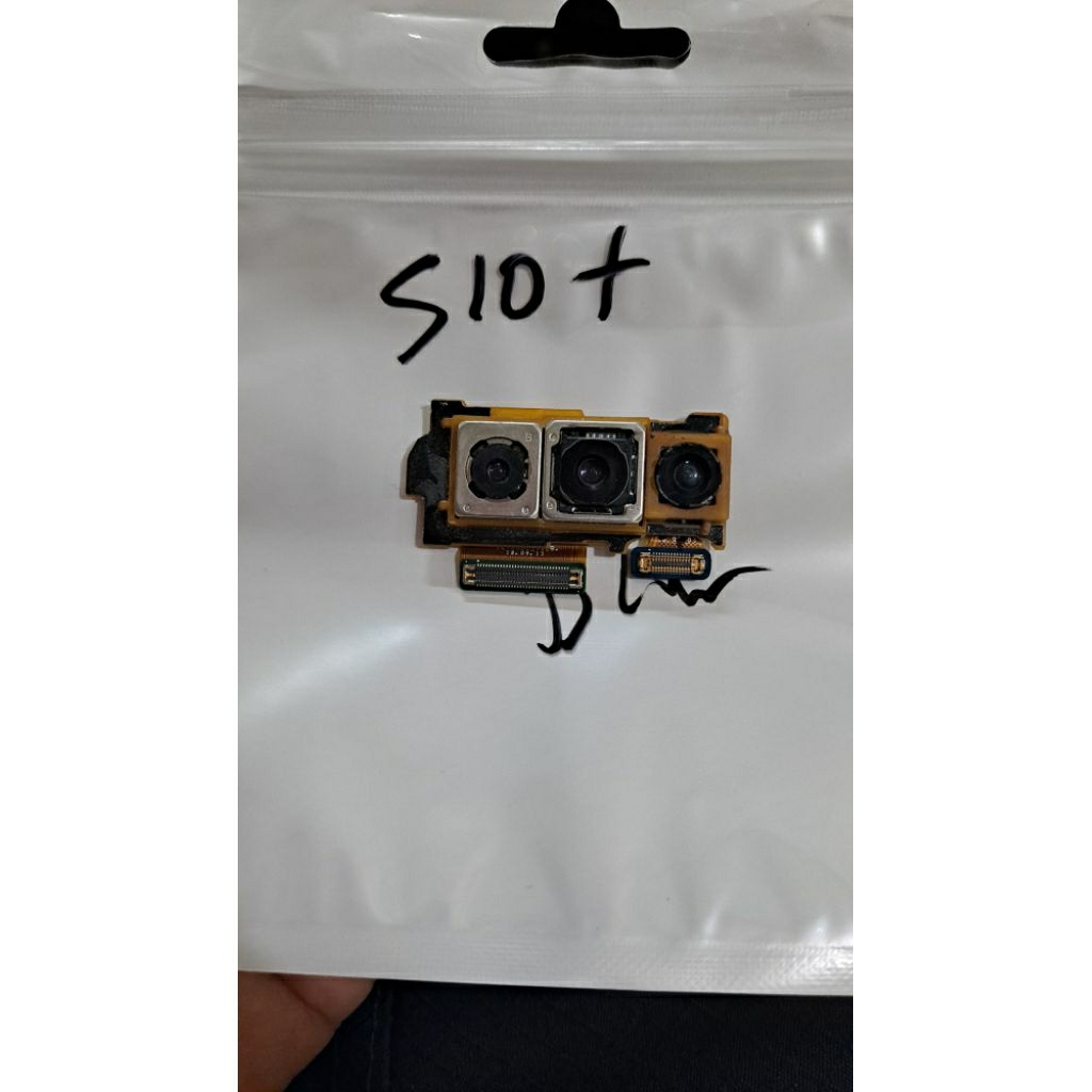 kamera belakang SAMSUNG S10+/S10 PLUS ori copotan minus