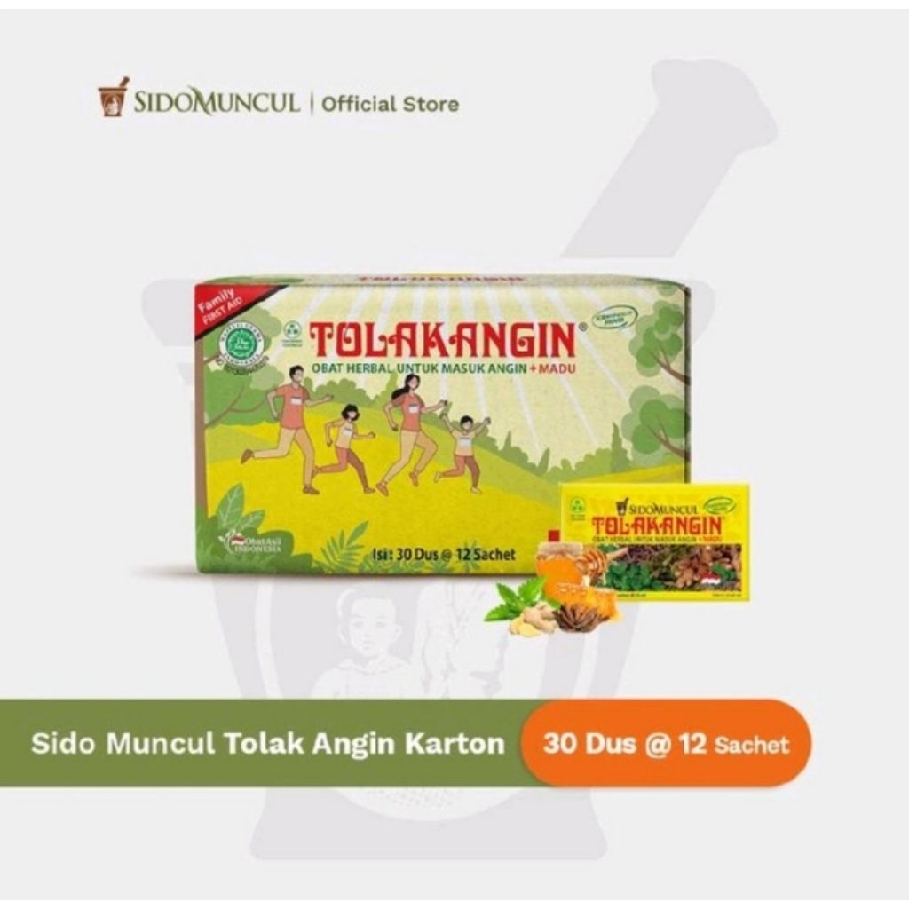 Tolak Angin Cair 1 Karton isi 30 Box