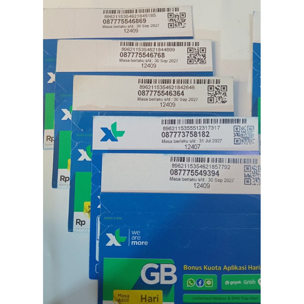 Nomor Cantik XL Triple  777