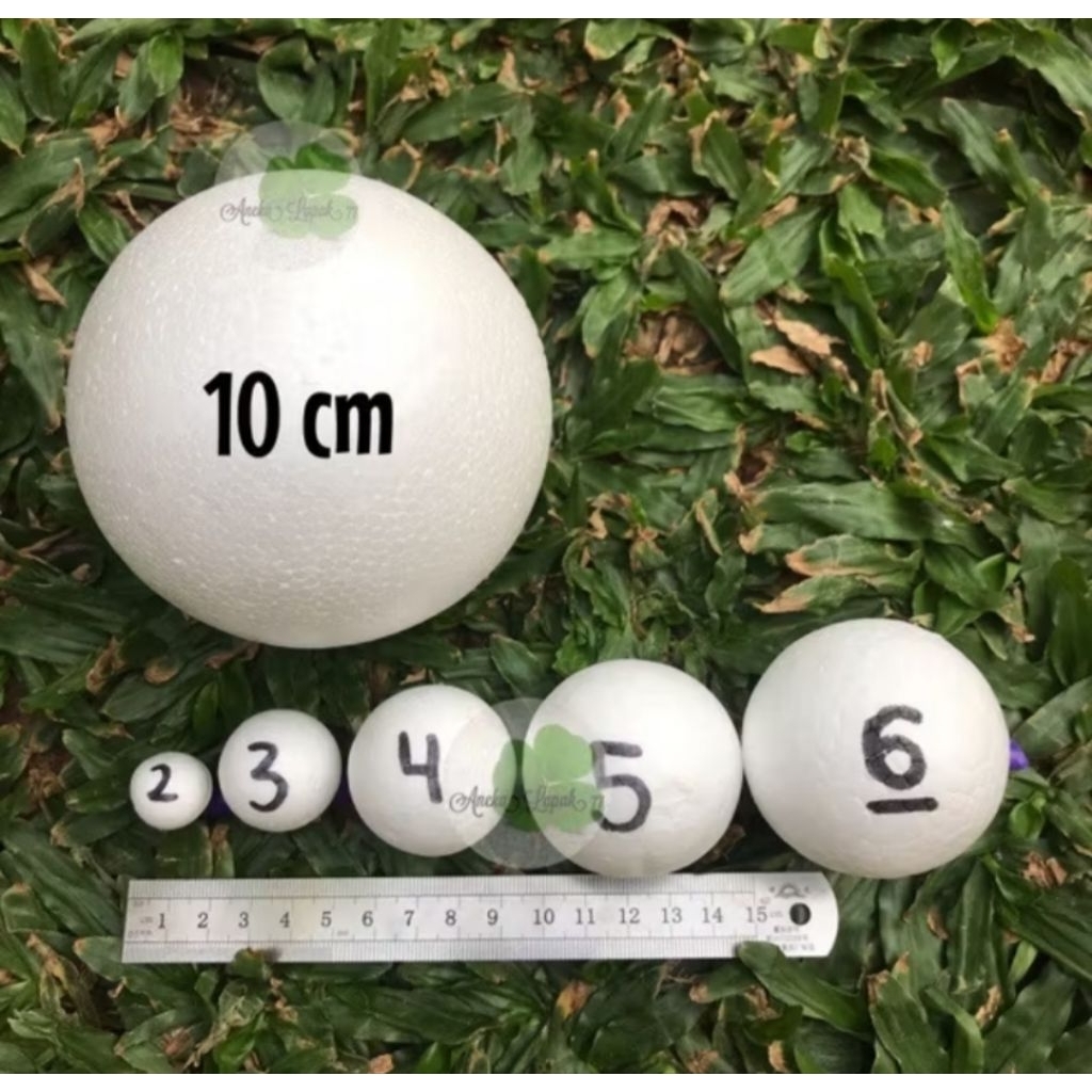 Bola Gabus Dummy Planet Bola Gabus Tata Surya / Styrofoam Bola