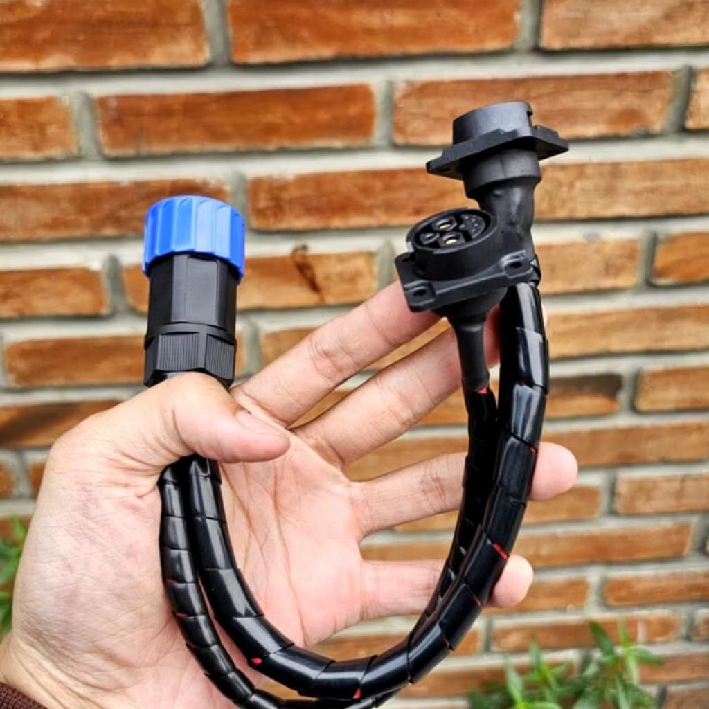 Charger Motor Listrik Lite Hexa Power Adjustable Current Gesits Polytron Alva One Cervo BRT 1-20A Li