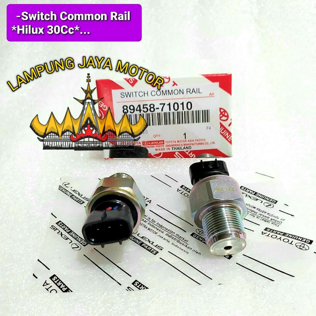 SWITCH COMMON RAIL / SENSOR FUEL PRESSURE TOYOTA HILUX 3.0