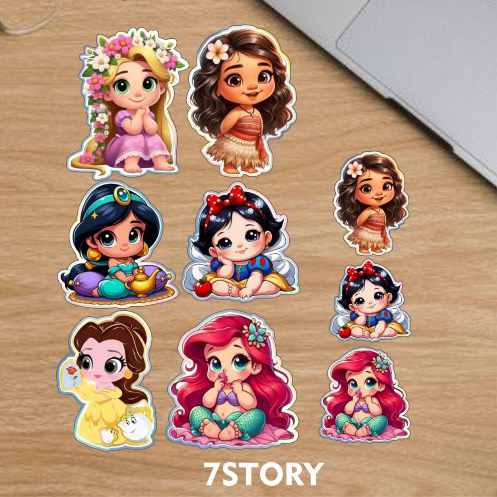 stiker anak anime putri,stiker anak perempuan,mainan anak,stiker hp,stiker helm,stiker tempel,stiker