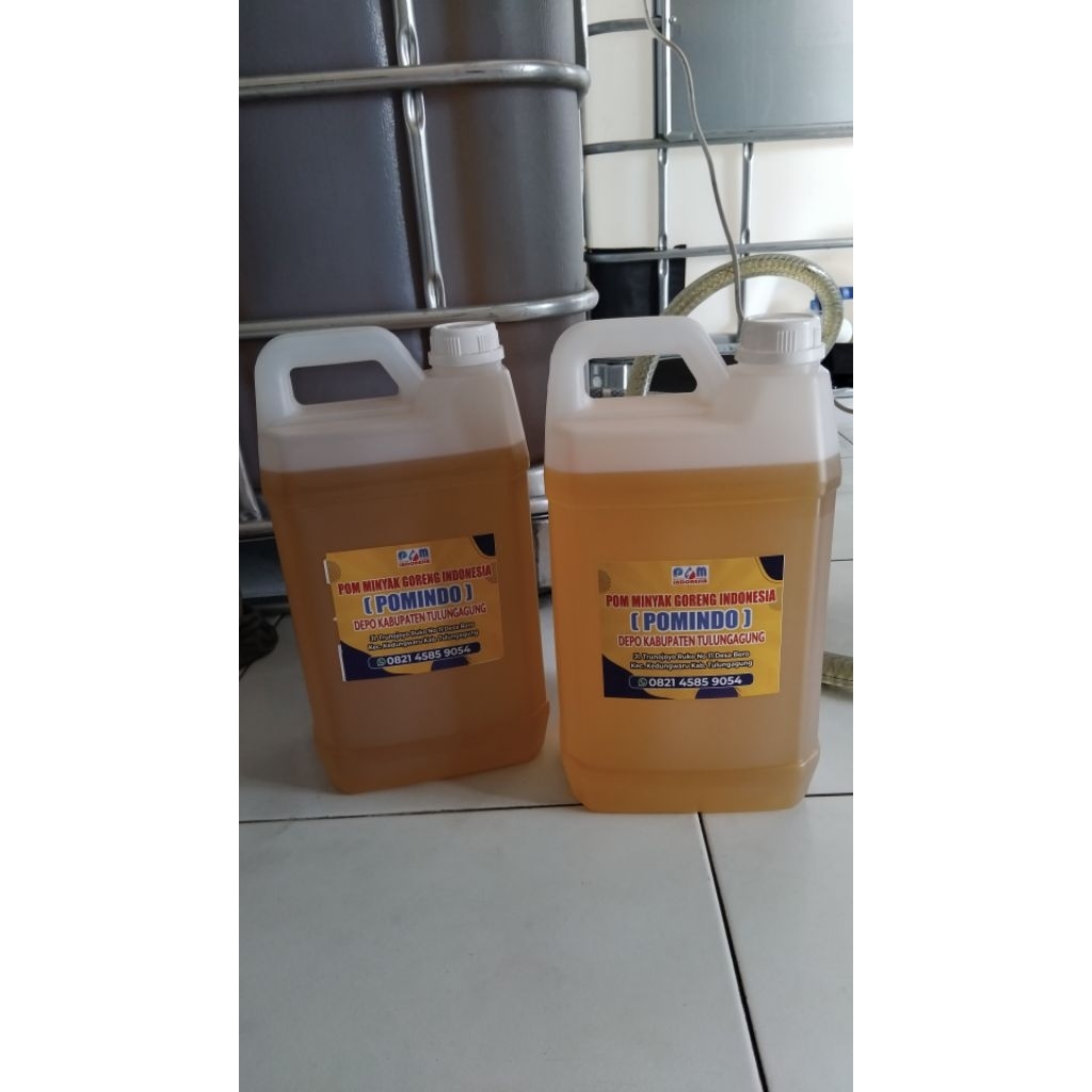 Pomindo - Minyak Goreng Curah Kualitas Premium 5 Liter