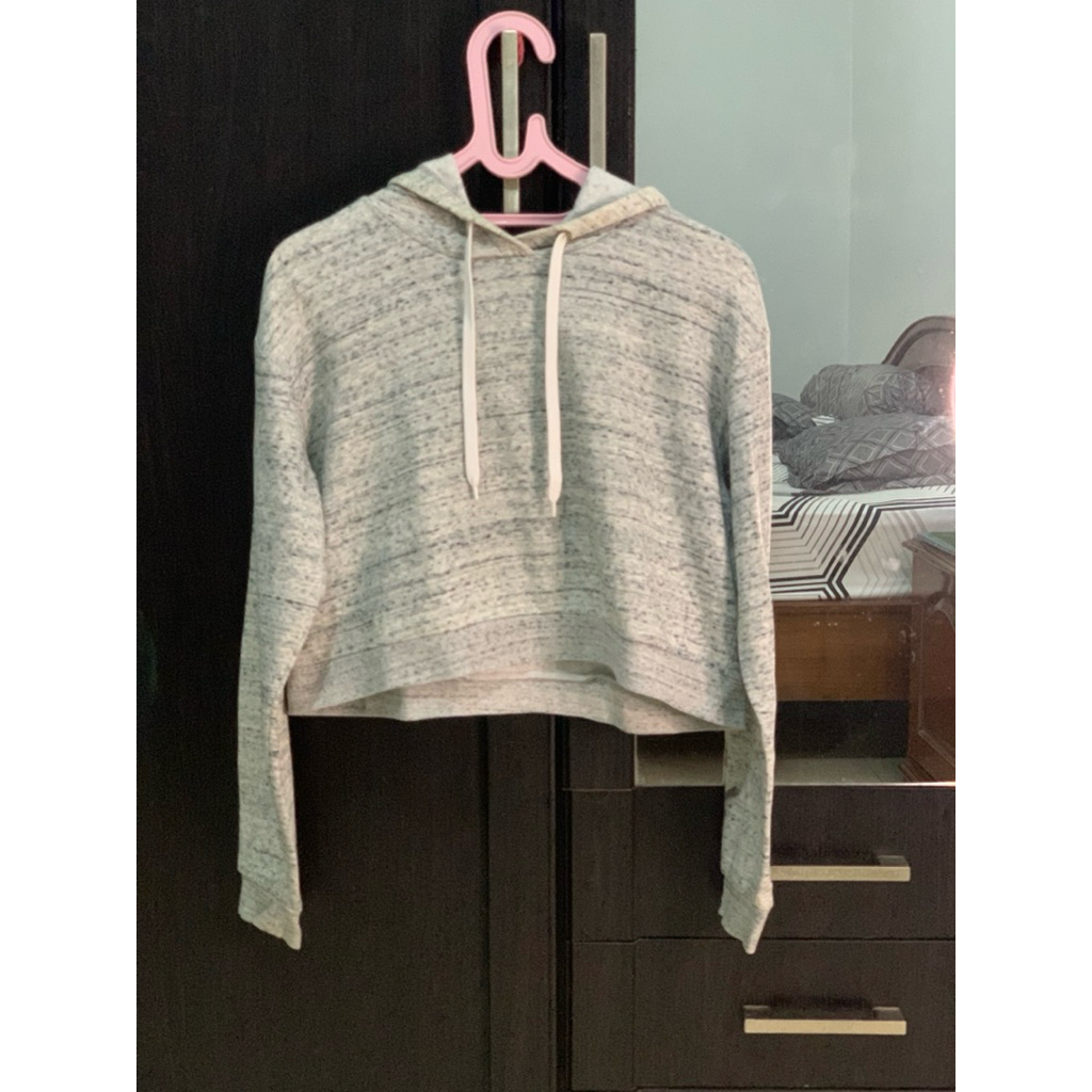 H&M Divided Crop Hoodie