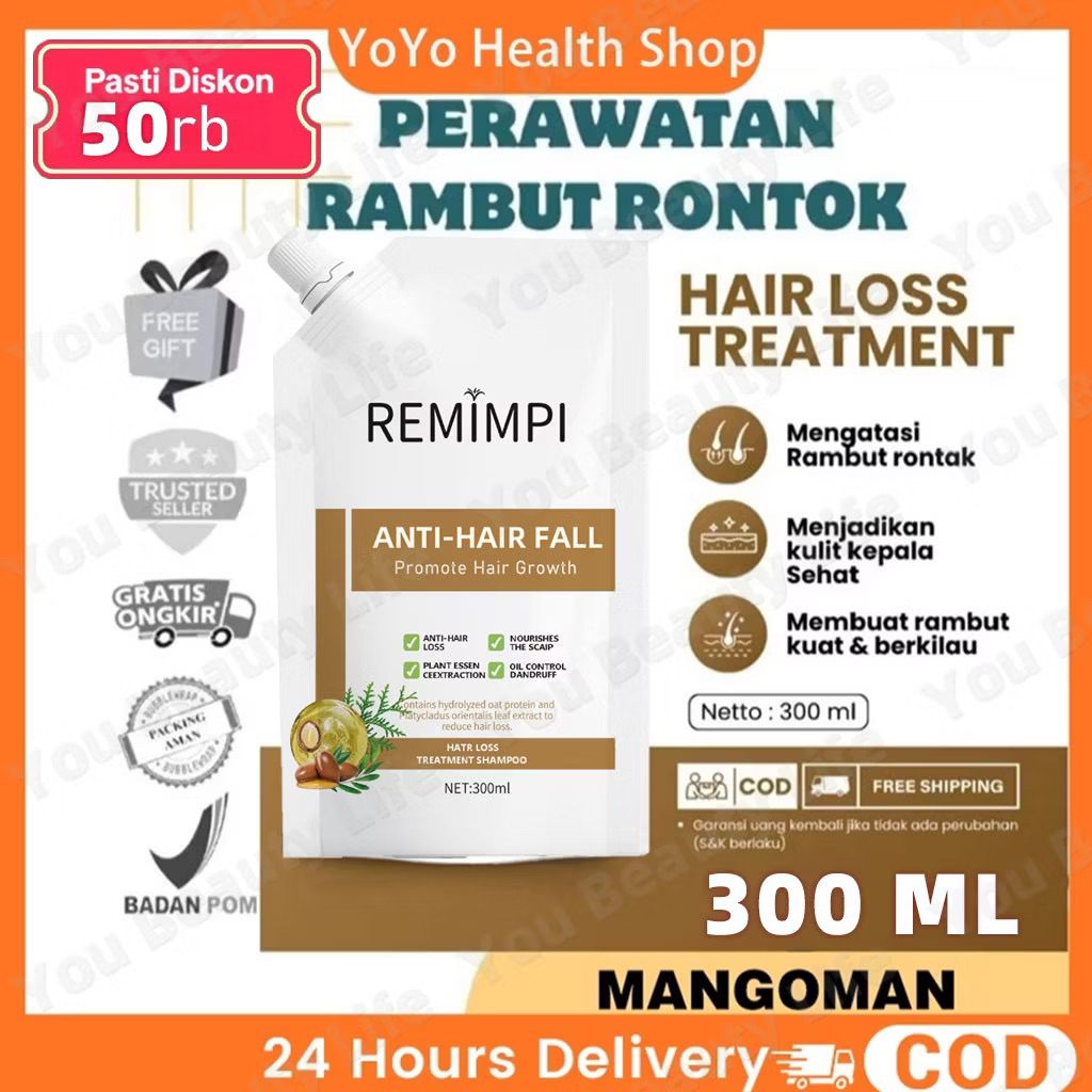 REMIMPI SHAMPO ANTI RONTOK