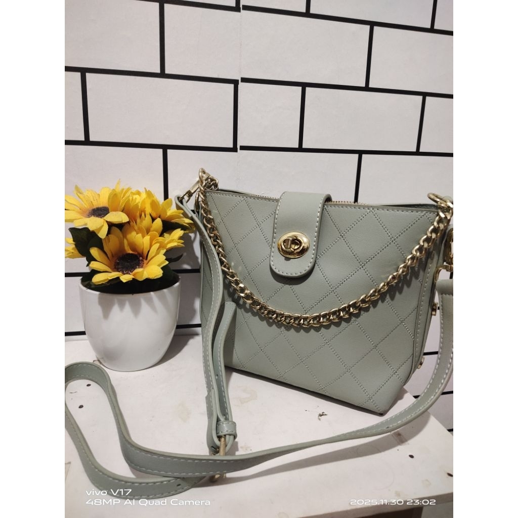 TAS JIMSHONEY NEW WARNA SAGE GREEN