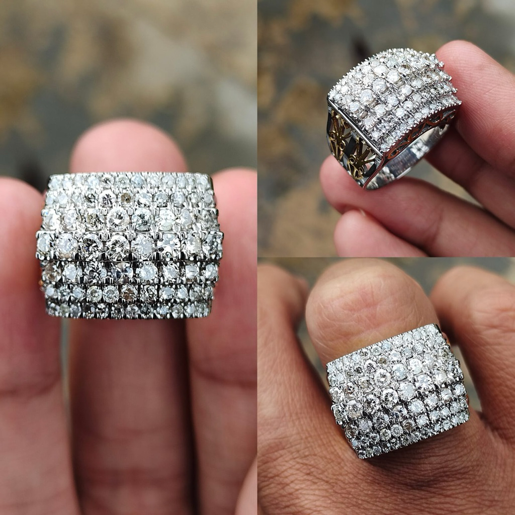cincin perak berlian