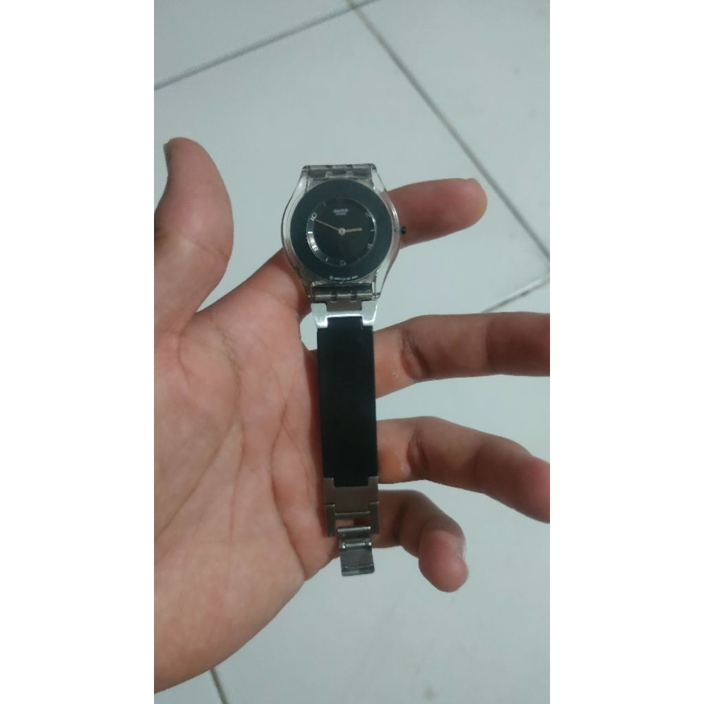jam tangan swatch second