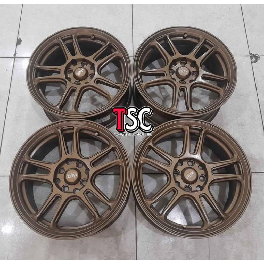 VELG SECOND HSR NX SPO RING 16 HOLE 8X100-114.3 PNP AVANZA XENIA BALNEO ROCKY RAIZE BRIO YARIS VIOS