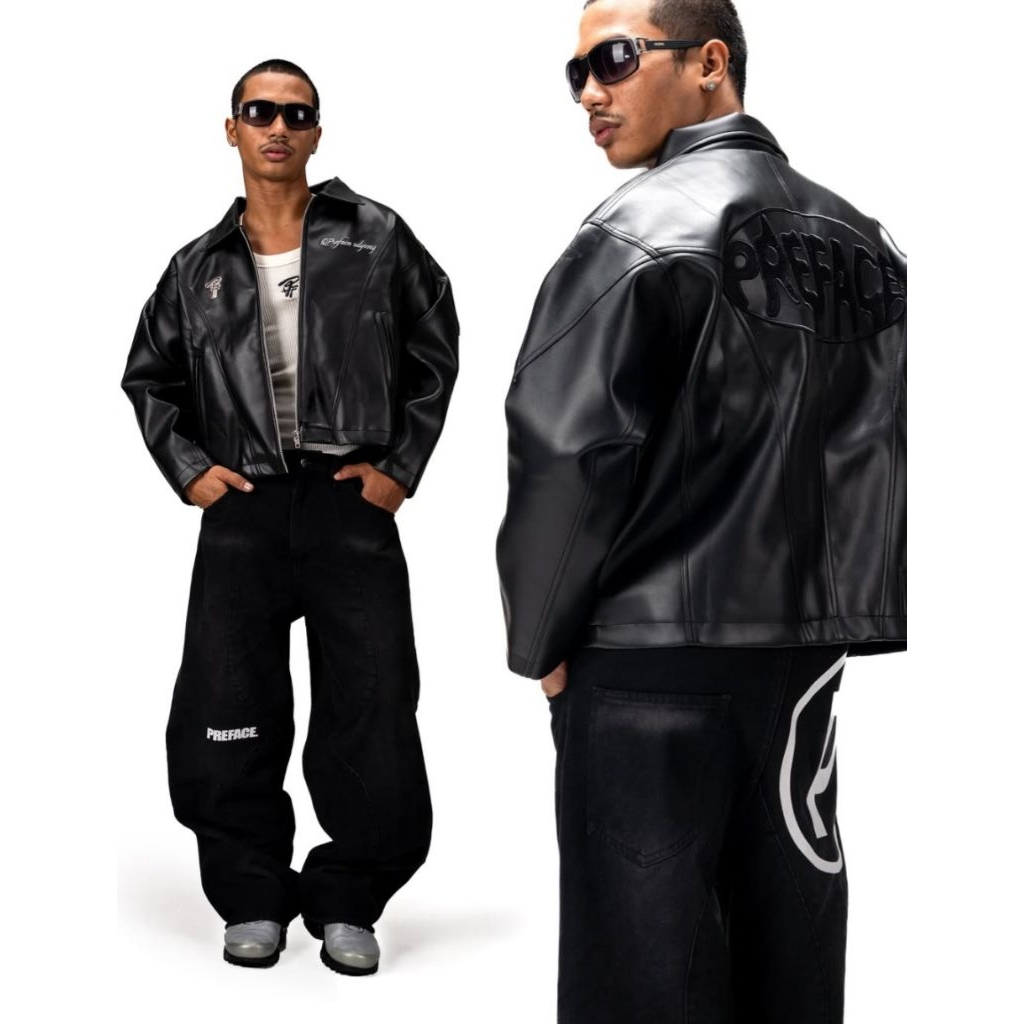 PREFACE | ODYSSEY LEATHER JACKET BLACK