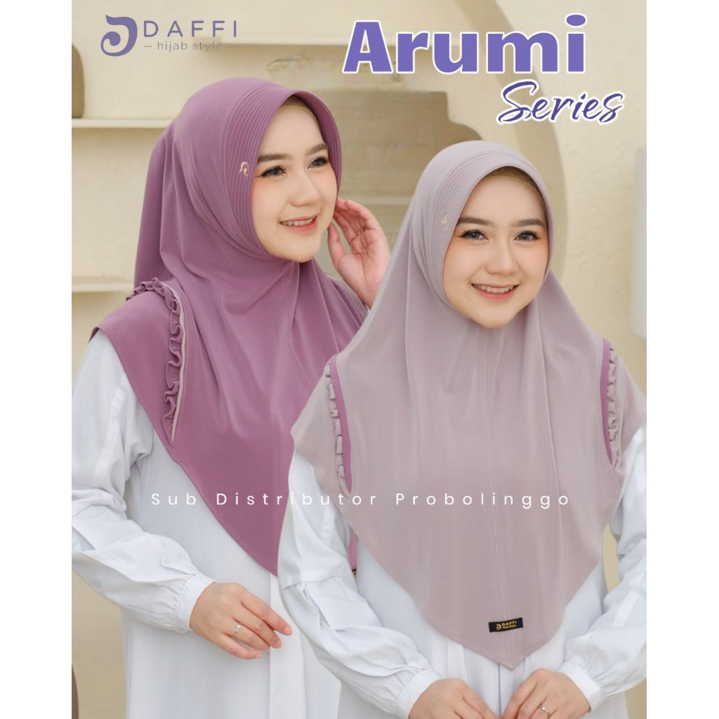 DAFFI HIJAB - BERGO ARUMI NEW COLOUR