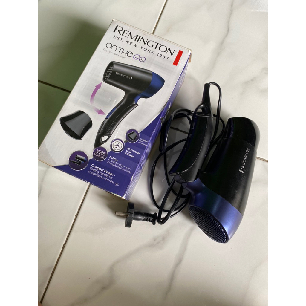 hairdryer remington preloved