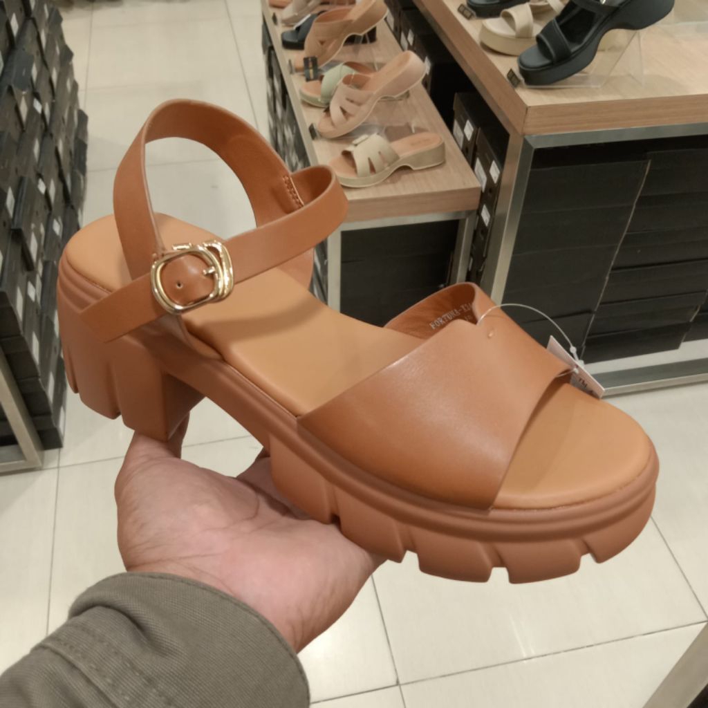 BE BOB SANDAL WEDGES WANITA - SANDAL WANITA SLINGBACK - ORIGINAL