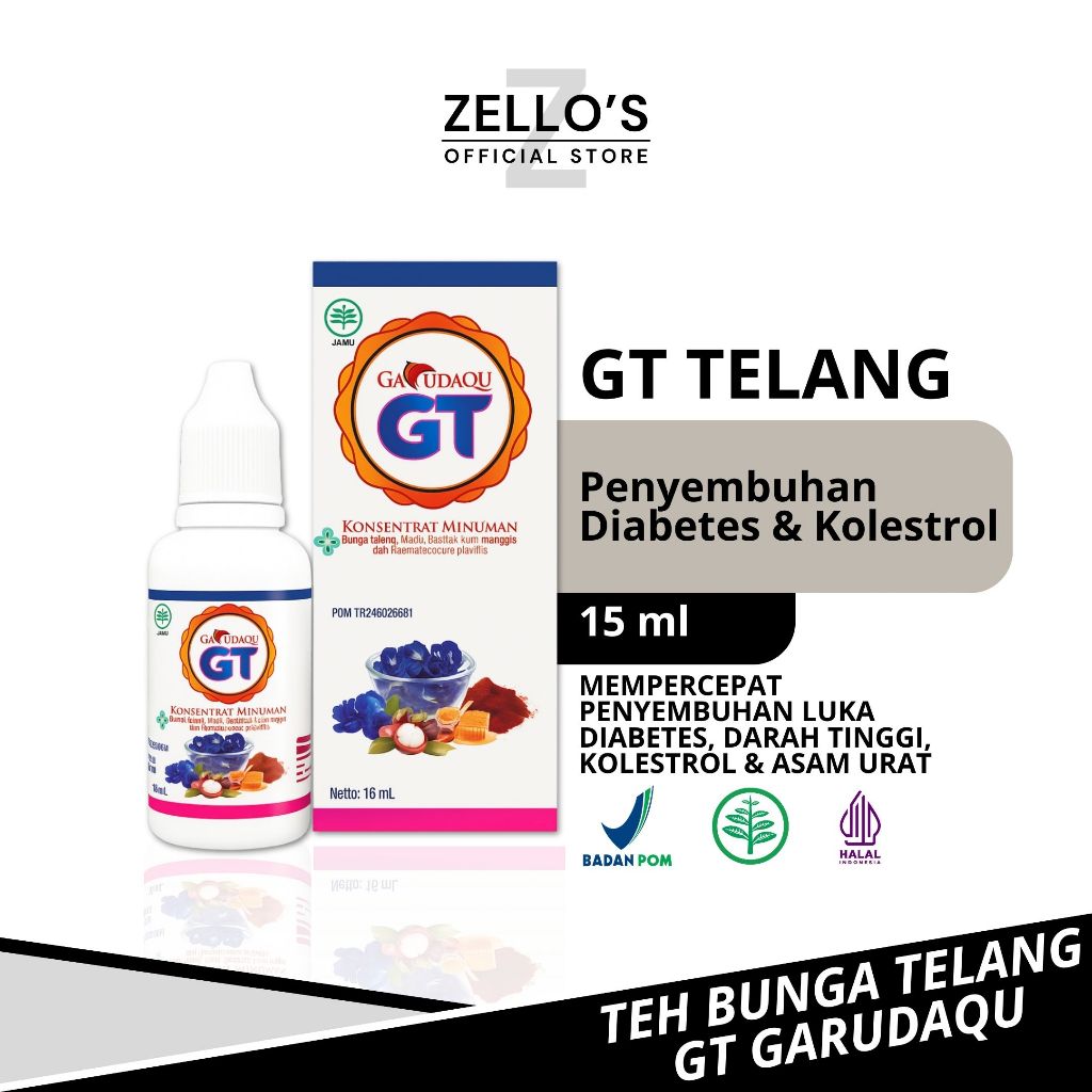 Garudaqu GT Konsentrat Bunga Telang Tetes 15 ml