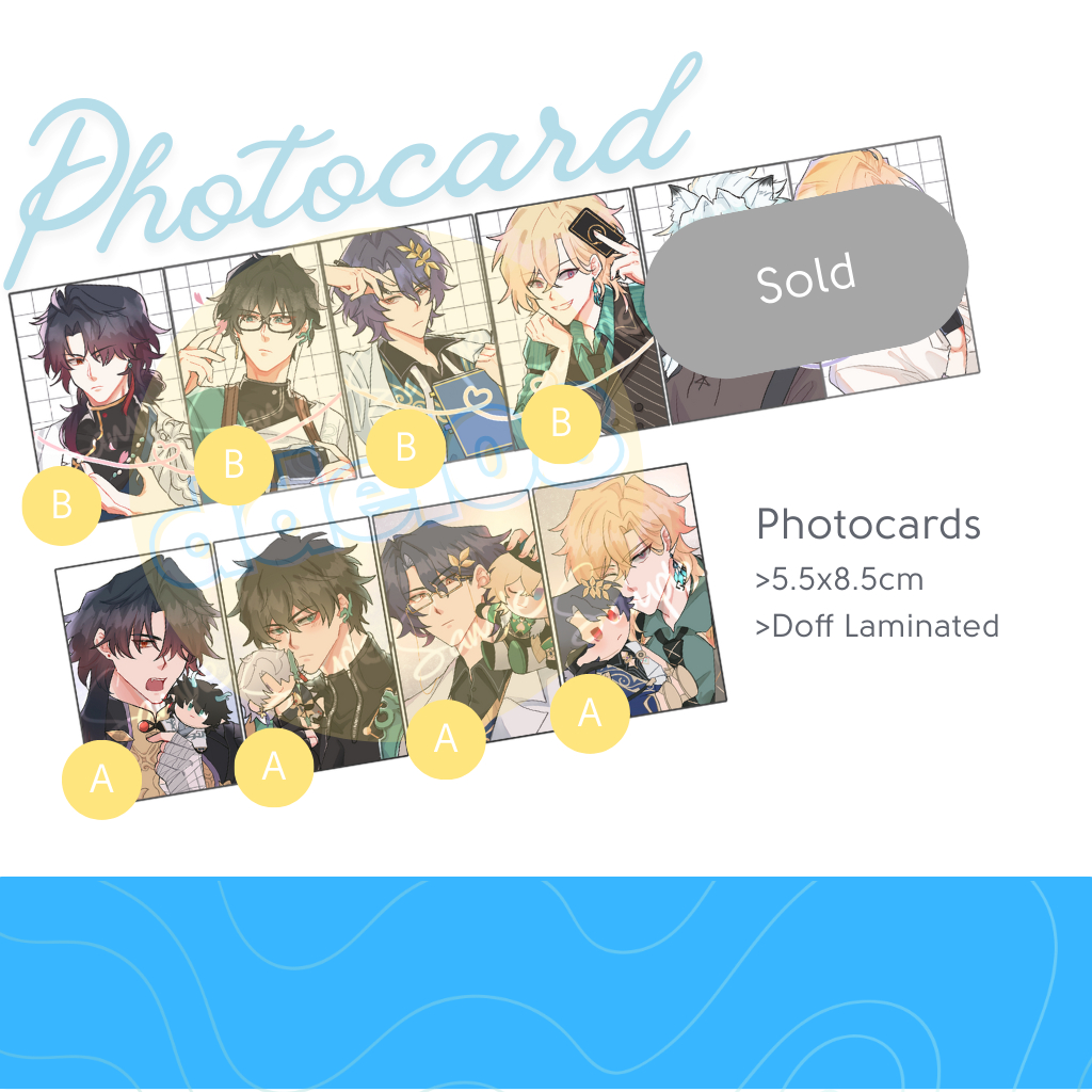 [PLS READ DESC] Honkai Star Rail Unofficial Photocard (RenHeng / Ratiorine)
