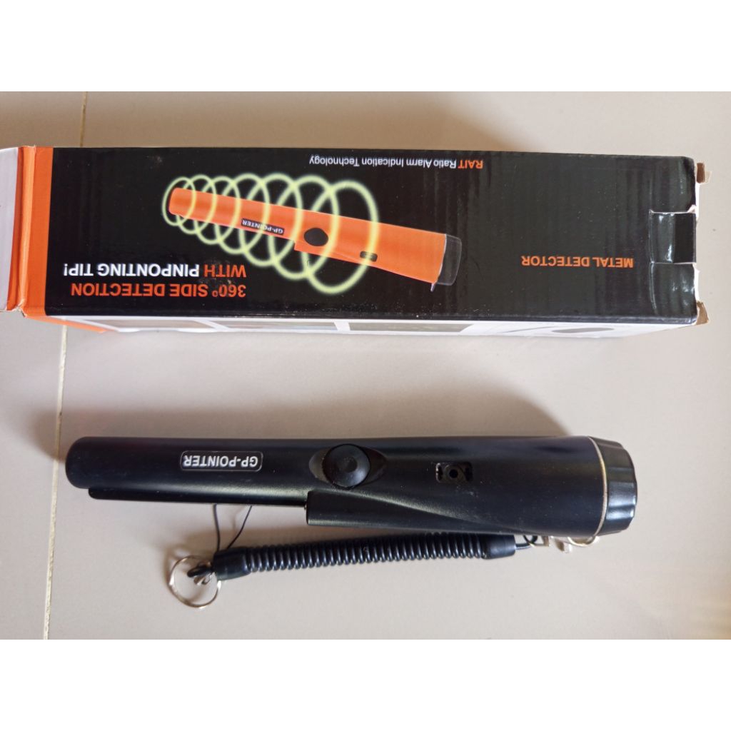 GP pointer metal detector second