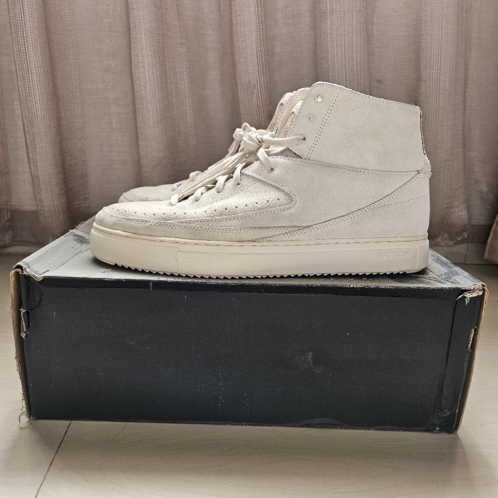 PRELOVED sepatu basket pria AIR JORDAN 2 RETRO DECON 100% ORIGINAL size 12 US 46 EUR 30 cm