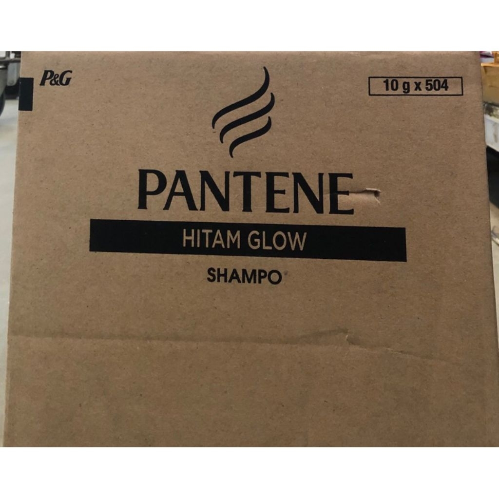[1 Dus] Shampoo Sampo Pantene Hitam Glow Isi 42 Renceng