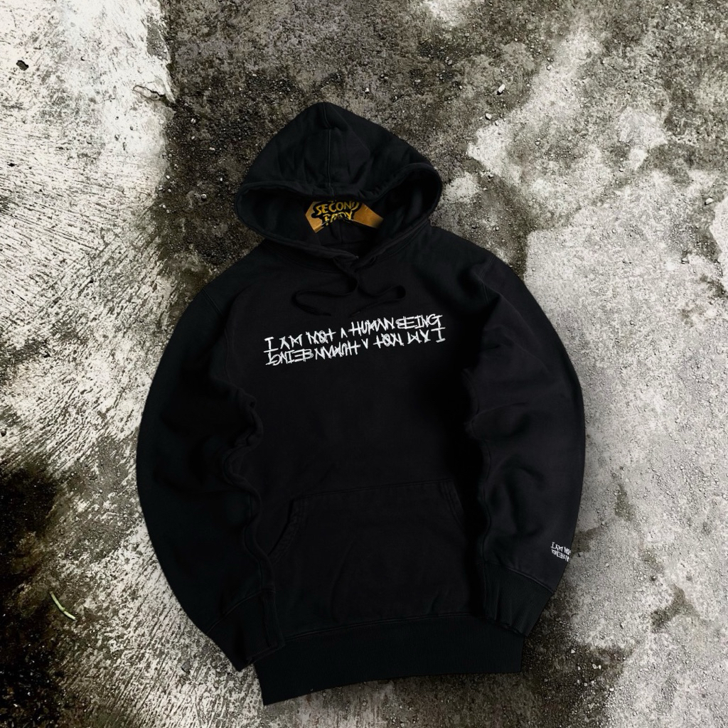 hoodie iamnot a human being second