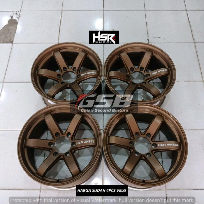 Ready stok velg seken type TOKYO(HSR) R18 X9,5 6X139,7 ET25