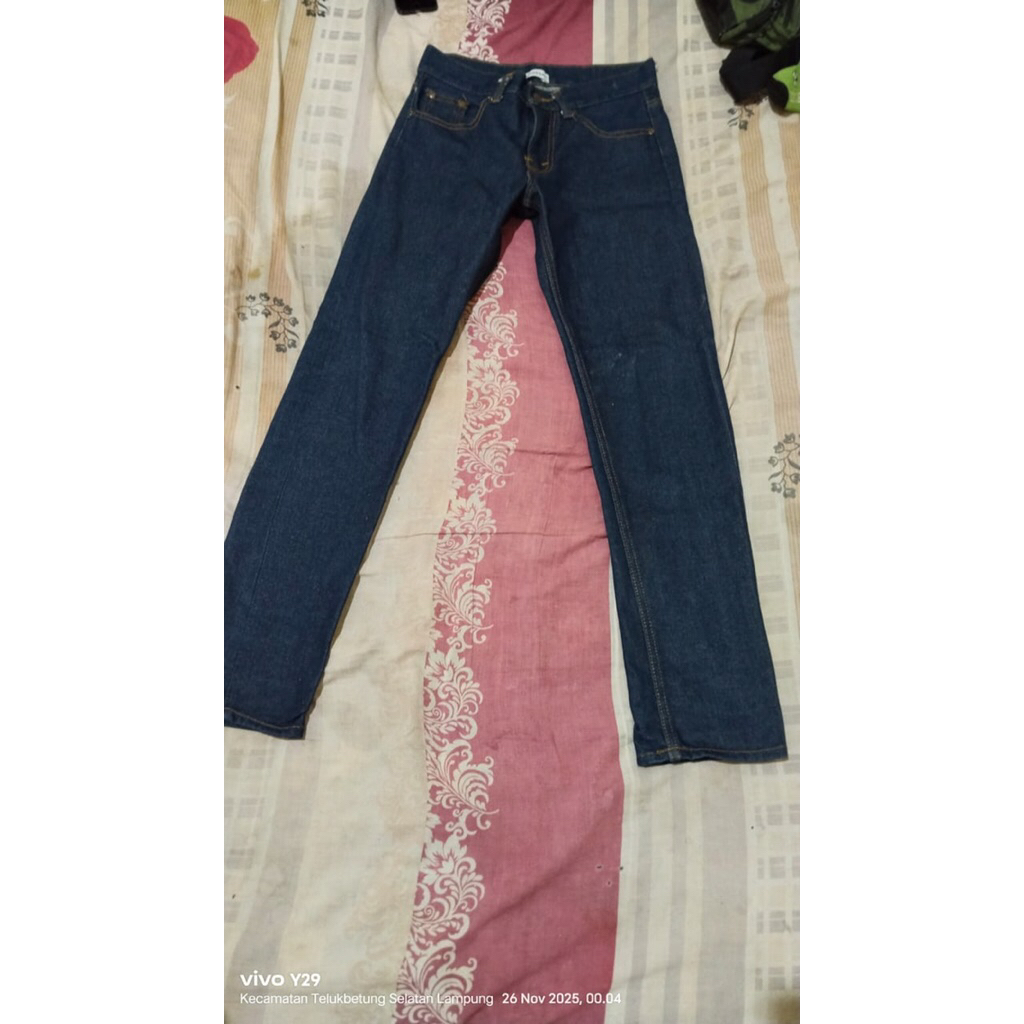 celana artesan denim size 28
