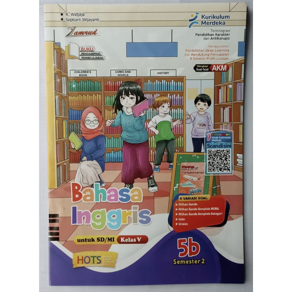 LKS SD/MI BAHASA INGGRIS KELAS 5 SEMESTER 2  KURIKULUM MERDEKA