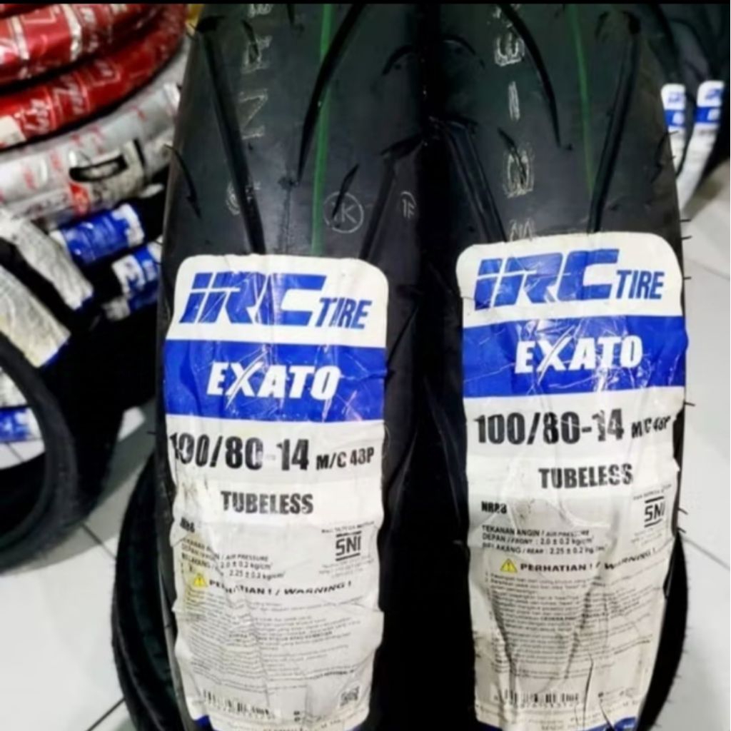 PROMO BAN UK 100/80-14 MREK IRC EXATO