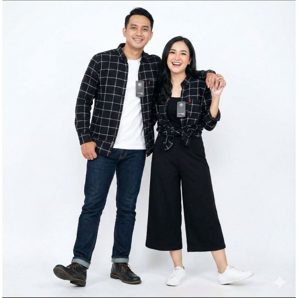 COUPLE KEMEJA FLANEL JUMBO KEMEJA FLANEL DEWASA KEMEJA FLANEL ANAK KEMEJA FLANEL LENGAN PANJANG